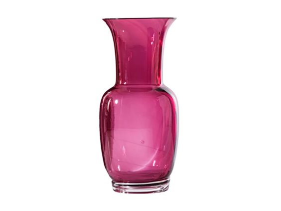 Vaso Venini in Vetro 706.38 MAGENTA - 706.38 MAGENTA
